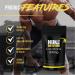 Nuke Nutrition L-Glutamine Capsules 800mg - 120 Count - Gut Health & Immunity Support Supplement for Recovery - Fortify Intestinal Health - Gluten-Free - Buy Online on GoSupps.com