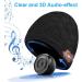 EastPin Bluetooth Beanie Hat with Headphones - Wireless Winter Skull Cap for Men and Women - Fleece Lined - Carbon Black - Buy Online on GoSupps.com