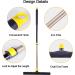 Yocada 54in Floor Squeegee Scrubber with Telescopic Pole - Heavy Duty Household Broom for Garage, Courtyard, Shower - Ideal for Pet Hair, Fur, Marble, Glass, Tile - Water Foam Cleaning - Buy Online on GoSupps.com