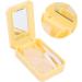 Buy Verdant Touch Contact Lens Container Kit - Portable Multi-Colored Case with Applicator & Tweezers (Yellow) | International Shipping Available - Buy Online on GoSupps.com