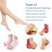 3 Pairs Gel Socks for Heel Protection & Moisturizing | Silicone Heel Spur Bandage for Dry Cracked Feet - Buy Online on GoSupps.com