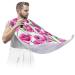 Watercolor Poppies Pattern Beard Bib Apron Beard Bib Hair Catcher for Men Shaving and Trimming Non-Stick Waterproof Beard Cape Grooming Cloth with 2 Suction Cups Gifts for Men
