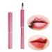 Professional Lip Brush Applicators, Exquisite Retractable Lipstick Brushes for Women, Portable Lipstick Gloss Makeup Brush Tool for Girls (Pink)