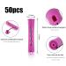 50pcs Medium Size Cold Wave Perm Rods Set for Natural Hair - Purple Curlers for Long and Short Hair - DIY Hair Perming Tools - Buy Online on GoSupps.com