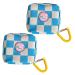 2pcs Aunt's Towel Storage Bag Organizer Bags for Travel Make up Bag Organizer Bag Small Bag for Purse Sanitary Napkin Storage Nursing Pad Holder Period Pad Pouch Sanitary Pad Bags