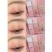 Kayswang 9-Color Glitter Eyeshadow Palette - Matte, High Pigment, Waterproof - Autumn-Winter Shades (Pink + Orange) - Buy Online on GoSupps.com