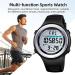Sunshine Smile Schritteller Clock - Waterproof Pedometer Wristwatch for Fitness & Seniors | No App Accurate Calorie Counter - Buy Online on GoSupps.com