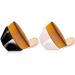 Foundation make-up brush flat foundation brush flower-shaped foundation brush Beauty tool Make-up brush for creamy or flawless powder cosmetics black+pink