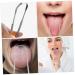 FRCOLOR Stainless Steel Tongue Cleaner - 2pcs Metal Tongue Scraper for Adults Portable 12.8X7CM Dental Hygiene Tool - Buy Online on GoSupps.com