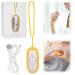 Domigard Sleep Aid Machine Microcurrent Sleep Aid Holding Device USB Charging Microcurrent Holding Sleep Instrument for Insomnia Relief Relieve Anxiety and Stress(Yellow)