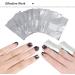SWKJ 100 PCS Foil Nail Wraps Set for Gel Polish Removal - Nail Art Soak Off Acrylic Remover - Buy Online on GoSupps.com
