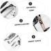 minkissy Hair Cutting Technician in Hairdressing Overalls Salon Work Clothes Barber Mens Jacket Stylist Smock Blazer Jackets for Men Hairdresser Clothing Fiber White Modeling Protector Miss 84x60cm - Buy Online on GoSupps.com