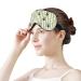 Panda and Bamboo Sleep Mask - Adjustable Eye Cover for Sleeping, Travel, and Napping - Buy Online on GoSupps.com