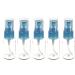 5pcs 50ml empty travel spray bottles spray spray fog plastic Small atomic bottle set set at nuclear pump leakproof for make-up (random color)