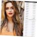 DOITOOL 2 Sheets False Eyebrows Eyebrow Transfers Sticker Simulation Eyebrow Disposable Makeup Tools 6d - Buy Online on GoSupps.com
