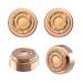 4 pieces of face hair remover replacement heads Delmkin 2nd generation of hair remover replacement blades for flawless finishing touch double ring