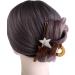 Vctitil Five-pointed Star Acrylic Hair Claws Hair Clips Ponytail Holders Shark Clip Barrettes Hair Accessories for Women Girl Thin Thick Hair(pink) - Buy Online on GoSupps.com