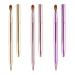 3 PCS Lip Brush Yoizyfree Retractable Lip Brushes Double-Ended TraveLip Makeup Brush Set for Lipstick Lip Gloss Include Lid(Gold + Pink + Purple) Gold Pink Purple