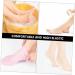 minkissy 1 Pair Sock Spa Gel Booties Silicone Gel Skin Protect Soles Skin Soles Moisturizer Moisturizing Heel Sleeves Humidor Gel Heels Lotion Women's Foot Essential Oil Pink Sebs 38X7.5X1cm - Buy Online on GoSupps.com