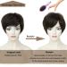Buy Phocas Short Brown Pixie Cut Wig for Women | Stylish Layered Chocolate Brown Synthetic Hair Wig - Buy Online on GoSupps.com