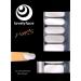 Monochrome lovelyface nail wraps nail stickers nail polish lane nail polish for the sticky- nail ticker- 16 thin self-adhesive long-lasting nail foils- non toxic (snow)