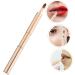 Beaupretty Portable Retractable Lip Brush Lip Lip Gloss Lip Balm Applicator Makeup Tools Lip Brush for Women Lip Brush Wand Lip Makeup Beauty Tools Aluminum Concealer 13.40X0.90X0.90CM Golden - Buy Online on GoSupps.com