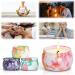 La Bellef e Fragrance Candles Set - Vegan Soy Wax Aromatherapy Gift for Mama Birthdays Weddings & More | Set of 4: Lavender Whistle Rose Cinnamon Apple - Buy Online on GoSupps.com