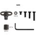 JIALITTE QD 1'' Swivels Mount Quick Detach Loop Base Kit - Includes Screws, Nut, and Wrench - Buy Online on GoSupps.com