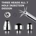 TSHAOUN Shower Enema Douche Kit with 3 Aluminum Shower Nozzle + Velvet Carry Bag + 2 Cleaning Brush Shower Douche Cleansing System Intimate Hygiene Colonic Cleanse Kit for Men and Women (Sliver) - Buy Online on GoSupps.com