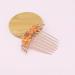 SG Store Flower Hair Comb Rhinestone Wedding Bride Headpiece Hair Ornament Decorative Hair Accessories for Women and Girls Hairstyles Champagne - Buy Online on GoSupps.com
