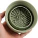 Portable Cosmetic Brush Cleaner Silicone Makeup Brush Cleaning Mat Foldable Makeup Brush Cleaning Bowl Makeup Brush Scrubber Washing Tool for Cosmetic Brush Powder Puff - Buy Online on GoSupps.com