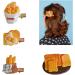 hgnxa Creative Simulation Bread Shape Hairpin for Girls Carnival Taking Photo Hair Barrettes Aesthetics Hair Accessories 2 simulated food dou - Buy Online on GoSupps.com