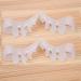 Toe Spreader Splint - 2 Pairs Hallux Valgus Toe Separator | BPA Free for Pain Relief - Buy Online on GoSupps.com
