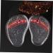 Mobestech Neuroma Pad Sandal Inserts - 6 Pairs Forefoot Cushion Gel Pads for Women | Non-Slip Thong Guards & Prevention for Comfort - Buy Online on GoSupps.com