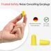 Buy Foam Ear Plugs - 60 Pair 38dB Noise Reduction Earplugs for Sleep Travel Shooting and Studying - Soft Yellow Hearing Protection - Buy Online on GoSupps.com