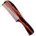 Kent 10T Large all Coarse Hair Detangling Comb  Wide Teeth for Long Thick Curly Wavy Hair. Hair Detangler Comb For Wet and Dry. Rake Comb Saw-Cut from Cellulose and Hand Polished  Handmade in England 1 PACK Tortoiseshell