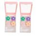 Gatuida 2er box Invisible accompanying box travel case eye contact case Coloring Eye-fall lentil container from lentil holder Cute contact lens container travel plastic