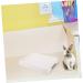 BESPORTBLE Box Hamster Toilet Dog Potty Tray Pet Toilet Potty Trainer Pet Grate Rabbit Toilet Pp White 24.5X19.5X3CM White - Buy Online on GoSupps.com