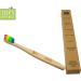 Zeek's Naturals Kids Biodegradable Eco-Friendly Natural Toothbrushes - Pack of 4 - Numbered - Buy Online on GoSupps.com