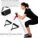 Premium Exercise Pull Handles | Resistance Bands Handles for Pilates Yoga & Strength Training | Dense Foam Wrap | Fitness Equipment - Black (1 Pair - Buy Online on GoSupps.com