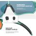 Rockbros Children's Bike Glasses - UV400 Polarized Sports Sunglasses for Girls | TR90 Flexible Frame | Outdoor Protection in Olive Green - Buy Online on GoSupps.com