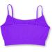 Kurve Girls Neon Purple Training Sports Bra | Seamless Bralette Crop Tank Top 4-8 Years - Buy Online on GoSupps.com