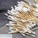 600 Premium Biodegradable Cotton Buds - Plastic Free Q Tips Swabs for Ear Cleaning and Makeup - 2 X 300 Pack - Buy Online on GoSupps.com