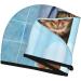 Microfiber Hair Drying Cap - Funny Cat Bath Towel Soft Absorbent Wrap for Curly & Thick Hair - Quick Dry Button Closure - Buy Online on GoSupps.com
