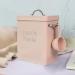 Laundry Detergent Powder Storage Tin Box Washing Powder Bucket Laundry Detergent Container Modern Laundry Detergent Dispenser Detergent Bin with Scoop Laundry Room Accessories Pink - Buy Online on GoSupps.com
