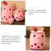 FONDOTIN Pearl Milk Tea Pillow Bubble Tea Pillow Milk Tea Throw Pillow Milk Tea Stuffed Toy Bubble Tea Stuffed Toy Short Plush Doll The Bubble Pink 23X12X12CM - Buy Online on GoSupps.com