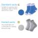 DELIBEST Heel Moisture Socks | Gel Heel Sleeves for Soft Feet | Toe-Free Spa Moisturizer & Balm Foot Care - Buy Online on GoSupps.com