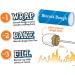 Wolf'em Marshmallow Roasting Stick - Campfire Pie S'More & Hot Dog BBQ Roaster 2 Pack | Multiple Attachments & Easy Spin Handles - Includes Bag - Buy Online on GoSupps.com