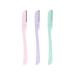 Brushworks Precision Eyebrow Razors - Pack of 3 in Pastel Colors | International Shipping Available - Buy Online on GoSupps.com