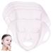 Healvian 5 pi ces Masque Visage Silicone R utilisable Couvre-masque Hydratant Antid rapant avec Crochets Oreille Doux et Extensible pour Soins Peau Usage Familial et Salon